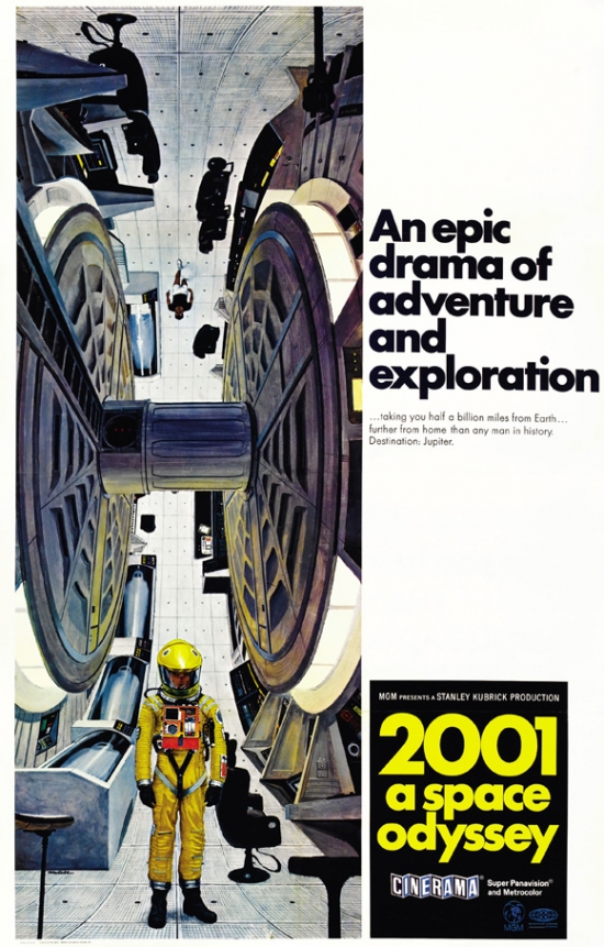 Picture of Pop Culture Graphics MOVAI8549 2001 - A Space Odyssey Movie Poster Print, 27 x 40