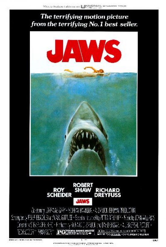 Jaws Movie Poster, 11 x 17