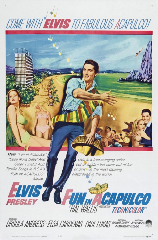 Picture of Pop Culture Graphics MOVCI3542 Fun in Acapulco Movie Poster, 11 x 17