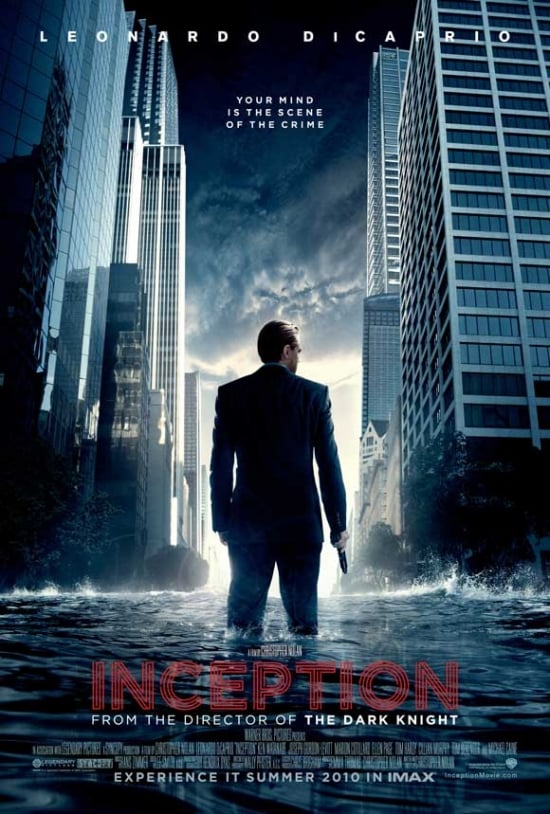 MOVEB01960 Inception Movie Poster, 11 x 17
