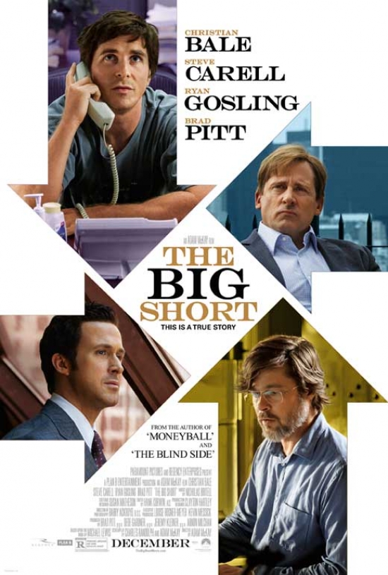 The Big Short Movie Poster, 27 x 40