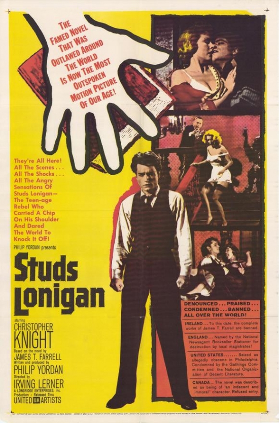 MOVEE8970 Studs Lonigan Movie Poster, 11 x 17