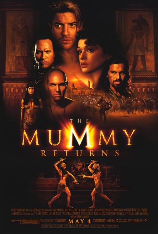 The Mummy Returns Movie Poster Print, 27 x 40