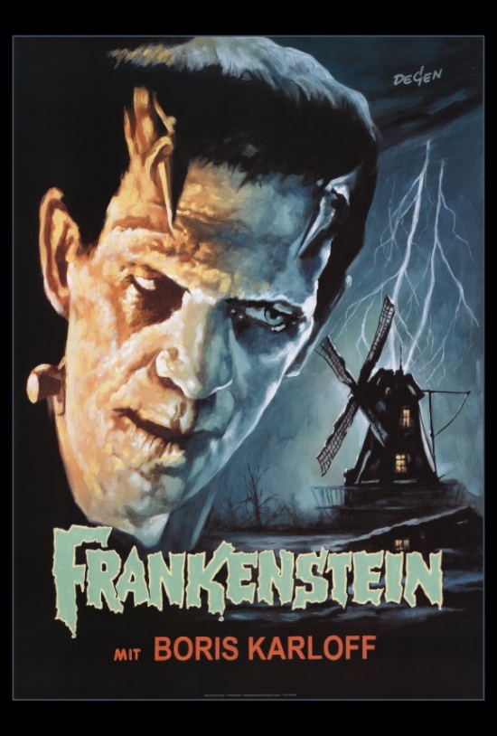 MOVGF1614 Frankenstein Movie Poster Print 27 x 40