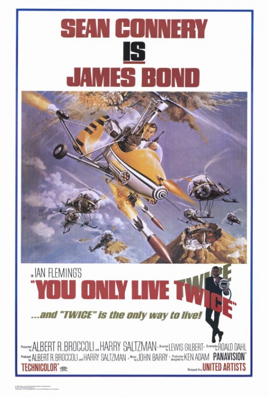 You Only Live Twice Movie Poster Print