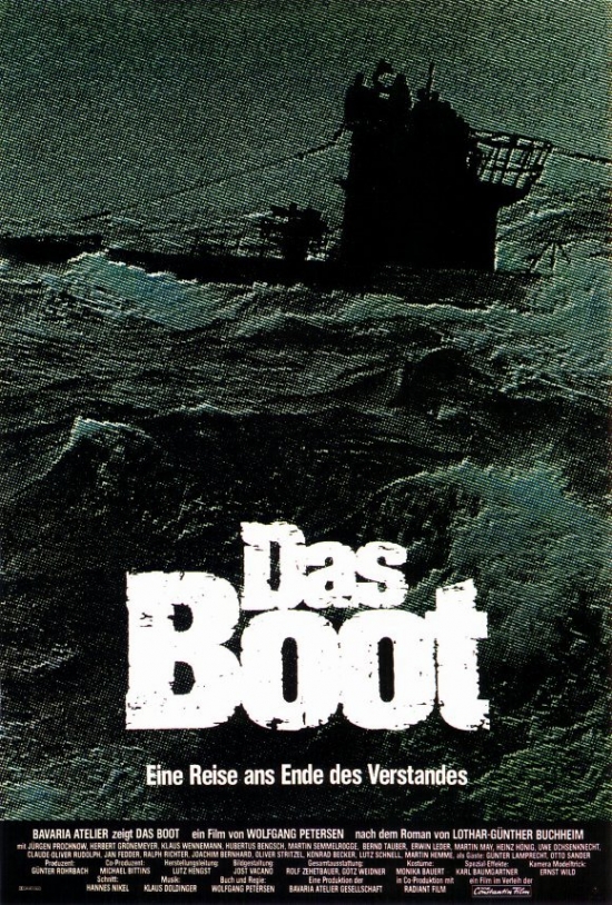 Das Boot Movie Poster Print, 27 x 40