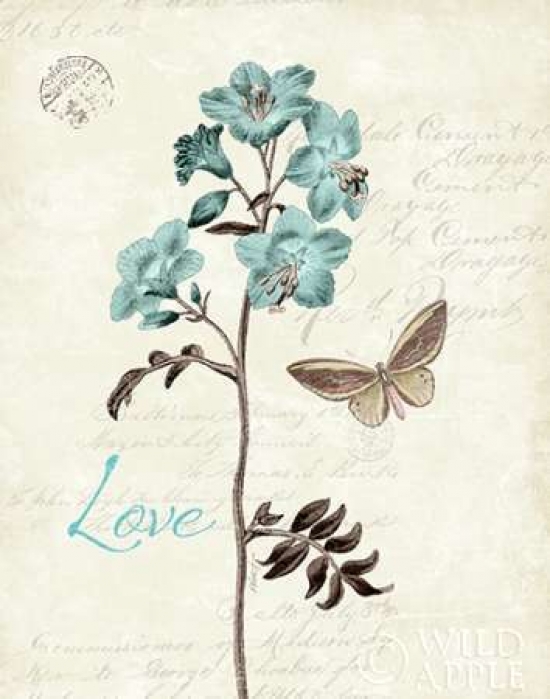 Slated Blue I Poster Print by Katie Pertiet, 11 x 14 - Small