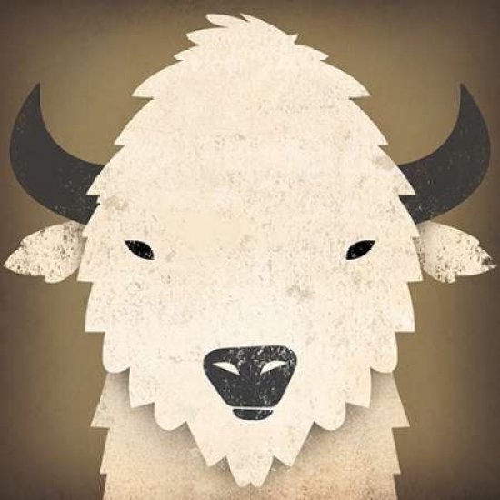 Buffalo I Poster Print by Ryan Fowler, 12 x 12 - Small