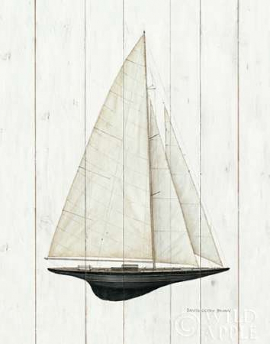 Sailboat II Poster Print by David Carter Brown - 11 x 14 - Small
