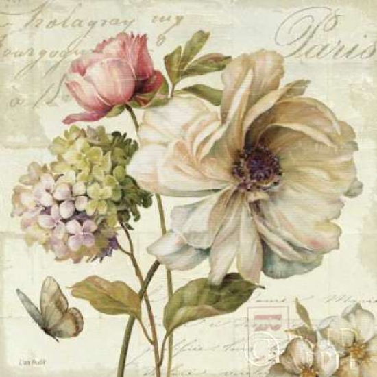 Marche De Fleurs II Poster Print by Lisa Audit - 24 x 24 - Large