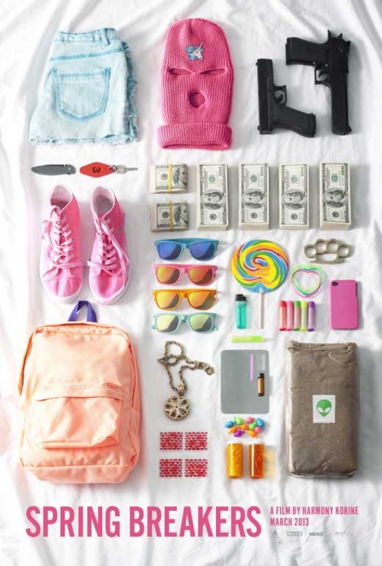 Spring Breakers Movie Poster Print, 27 x 40