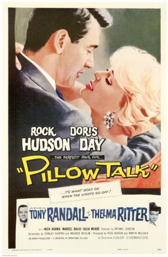 MOVCC9826 Pillow Talk Movie Poster, 11 x 17