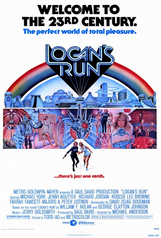 MOVCF2371 Logans Run Movie Poster Print, 27 x 40