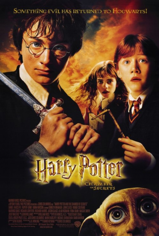Picture of Pop Culture Graphics MOVCF6407 Harry Potter & The Chamber of Secrets Movie Poster Print, 27 x 40