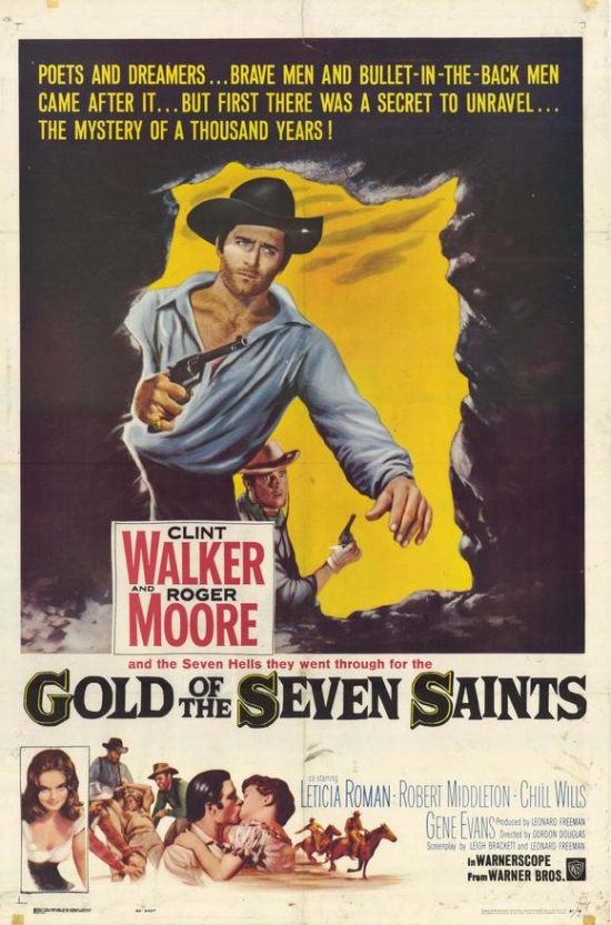 Picture of Pop Culture Graphics MOVCH0105 Gold of The Seven Saints Movie Poster Print, 27 x 40