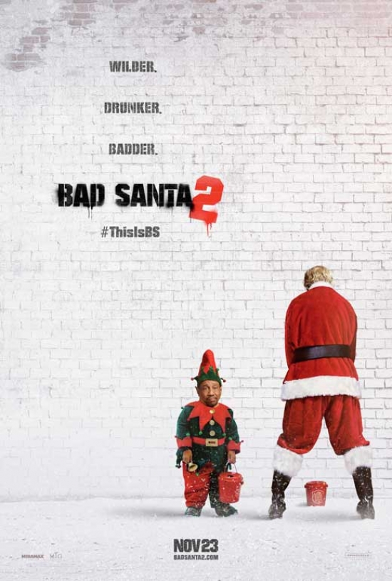 MOVEB85155 Bad Santa 2 Movie Poster, 11 x 17