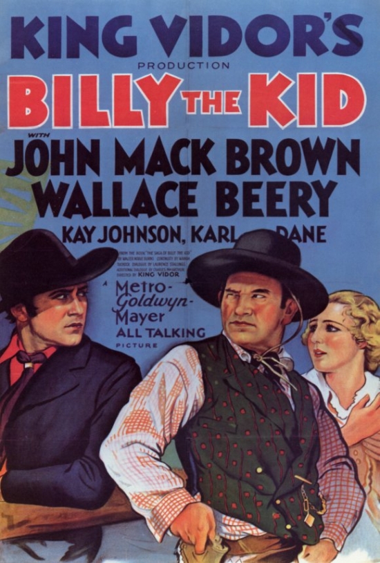MOVEF4334 Billy The Kid Movie Poster Print, 27 x 40