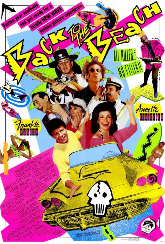 Back To The Beach Movie Poster Print, 27 x 40