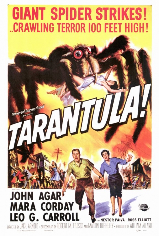 MOVEF9164 Tarantula Movie Poster Print, 27 x 40