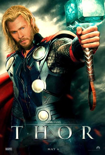 Thor Movie Poster, 11 x 17