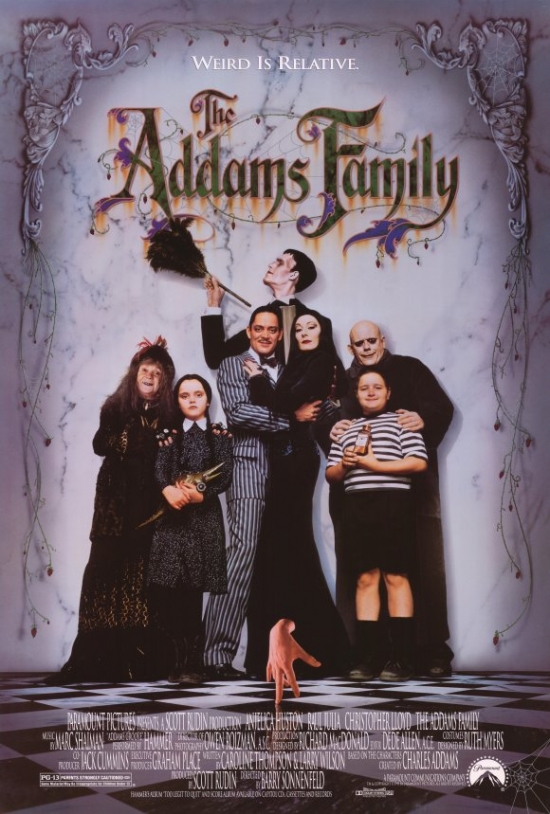 MOVGF2404 The Addams Family Movie Poster Print, 27 x 40 -  Pop Culture Graphics