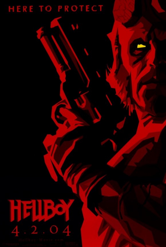 Hellboy Movie Poster Print, 27 x 40