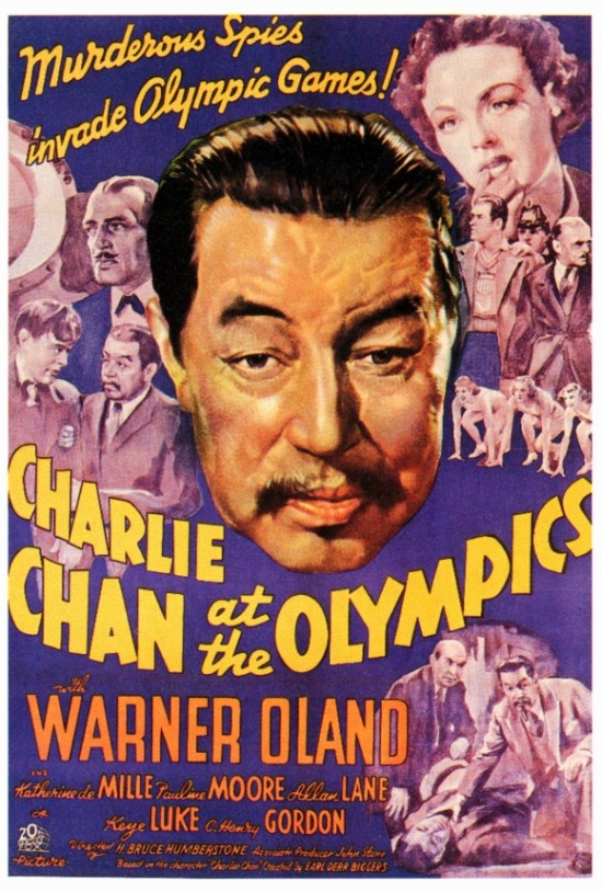 MOVGF6177 Charlie Chan At The Olympics Movie Poster Print 27 x 40