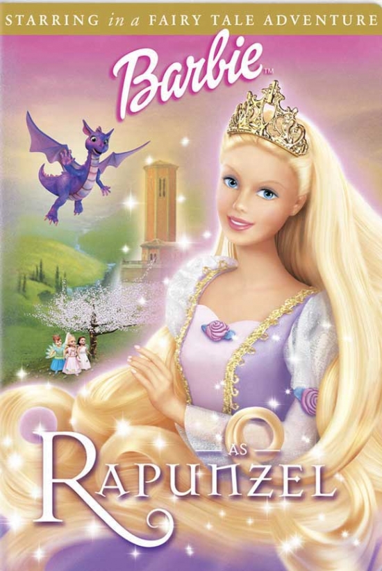 Picture of Pop Culture Graphics MOVAJ3528 Barbie As Rapunzel Movie Poster Print, 27 x 40