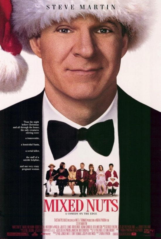 MOVCH2368 Mixed Nuts Movie Poster Print, 27 x 40