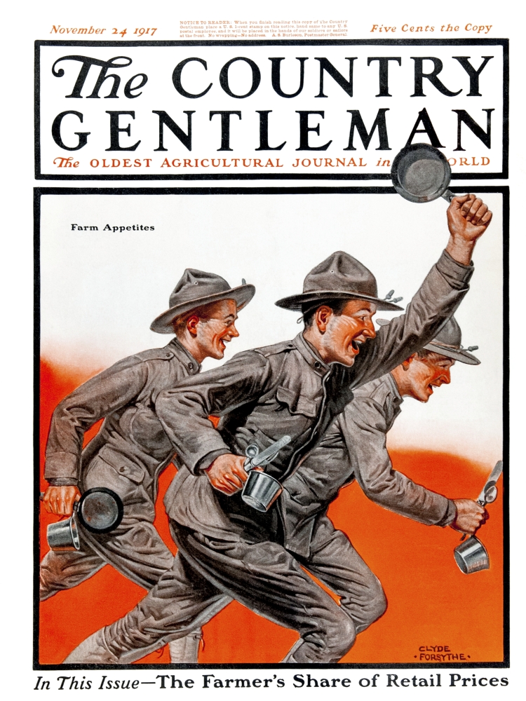 DPI12272379 Cover of Country Gentleman Agricultural Magazine From The Early 20th Century Poster Print - 13 x 17 in.