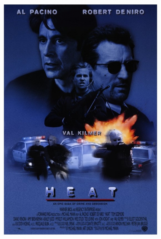 MOVEF2193 Heat Movie Poster Print, 27 x 40