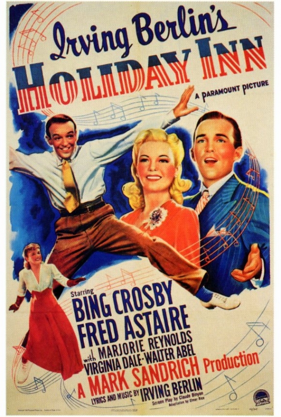 MOVEF8176 Holiday Inn Movie Poster Print, 27 x 40