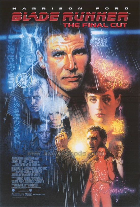 MOVEI1056 Blade Runner - The Final Cut Movie Poster Print, 27 x 40