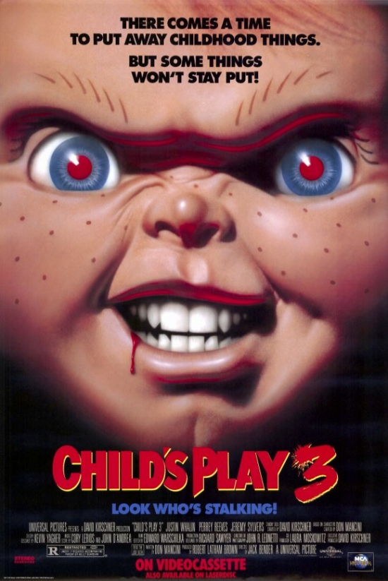 Childs Play 3 Movie Poster - 11 x 17