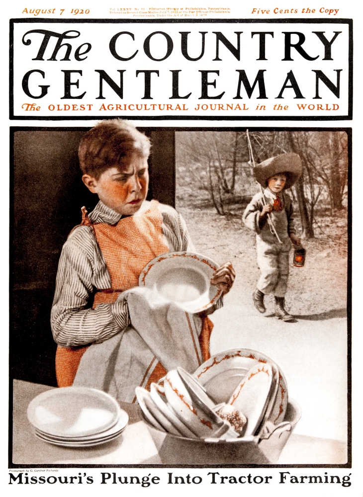 DPI12272431 Cover of Country Gentleman Agricultural Magazine From The Early 20th Century Poster Print - 13 x 18 in -  Posterazzi