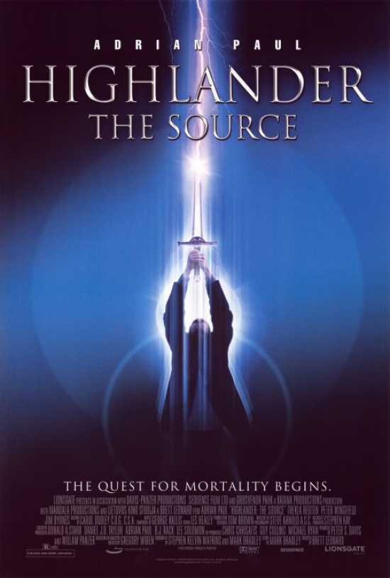 MOVGI4135 Highlander - The Source Movie Poster Print, 27 x 40