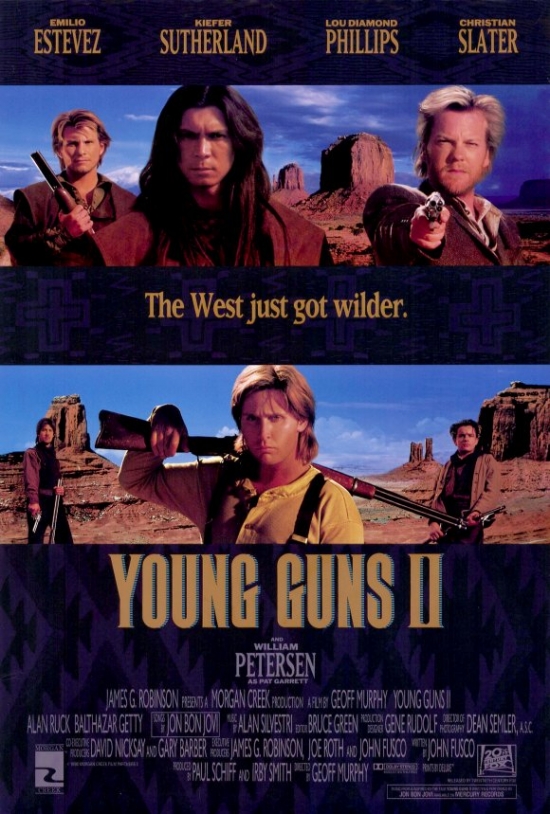 Young Guns 2 Movie Poster Print - 27 x 40