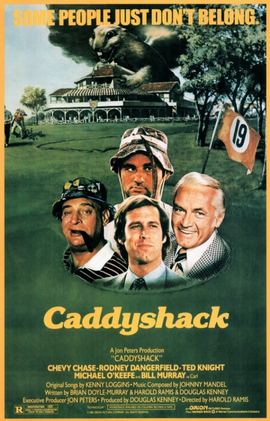 Caddyshack Movie Poster Print, 27 x 40