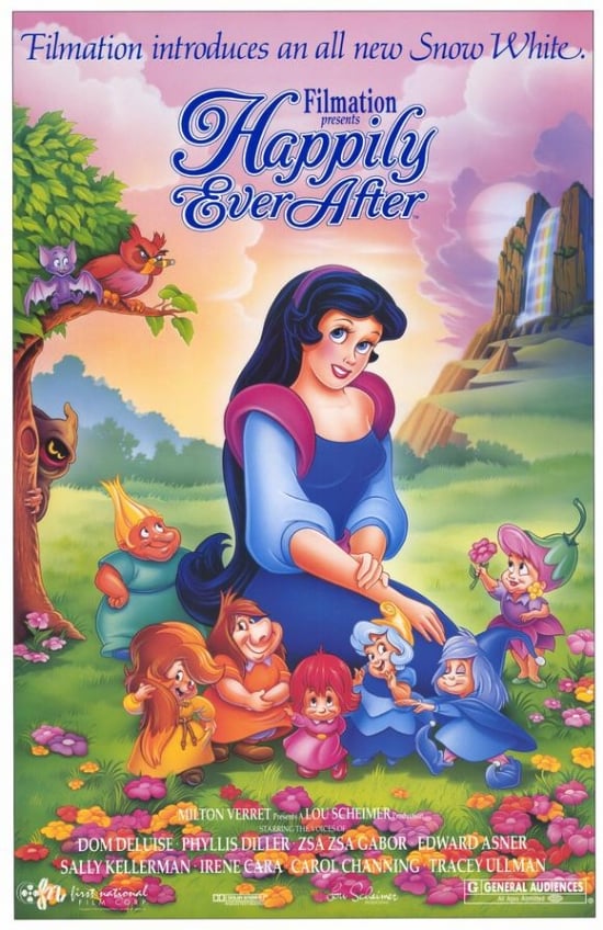 MOVIH2343 Happily Ever After Movie Poster Print, 27 x 40