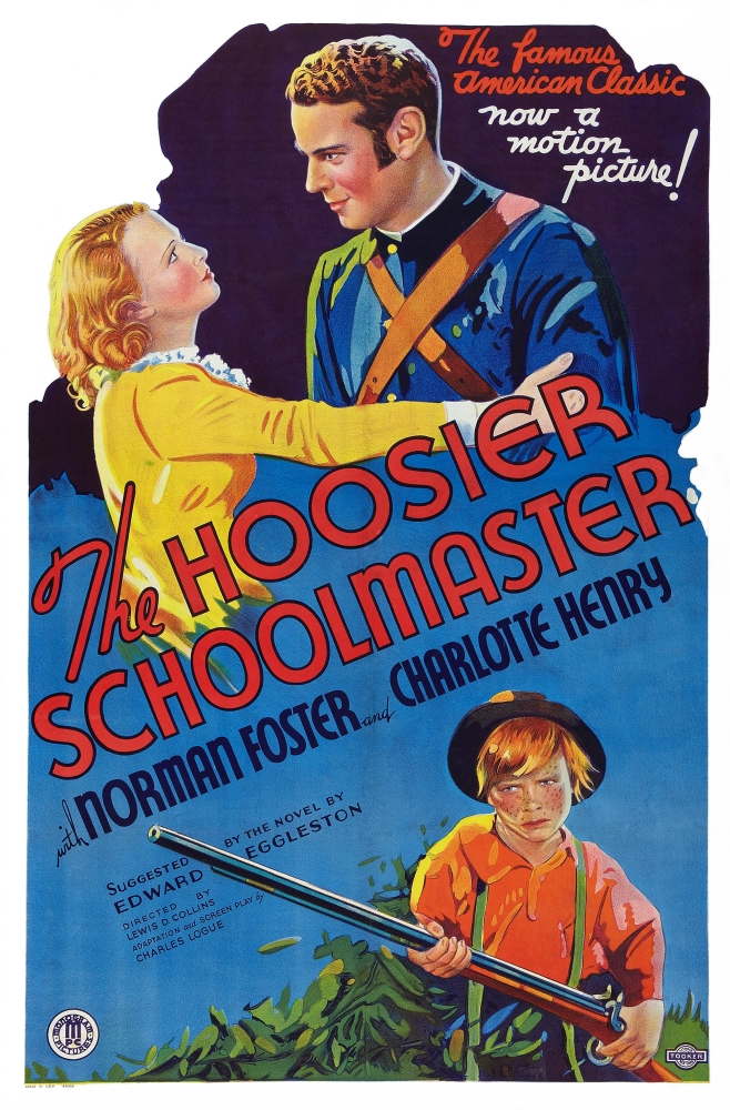 Everett Collection EVCM4DHOSCEC001H The Hoosier Schoolmaster Charlotte Henry Norman Foster Tommy Bupp 1935 Movie Poster Masterprint, 11 x 17