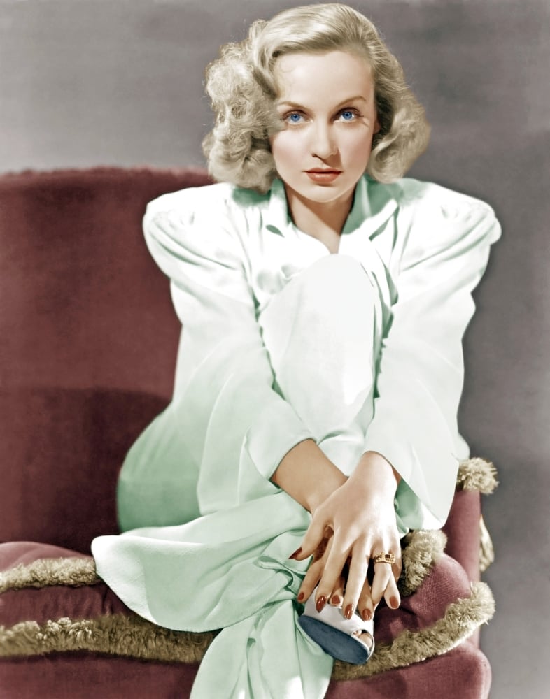 Everett Collection EVCP8DCALOEC011HLARGE Carole Lombard Circa 1939 Photo Print, 16 x 20 - Large -  Posterazzi