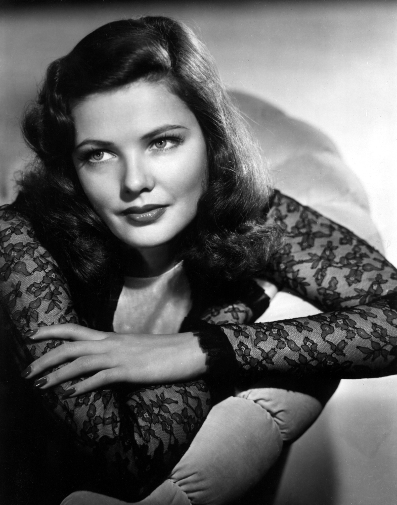 Gene Tierney Photo Print, 8 x 10