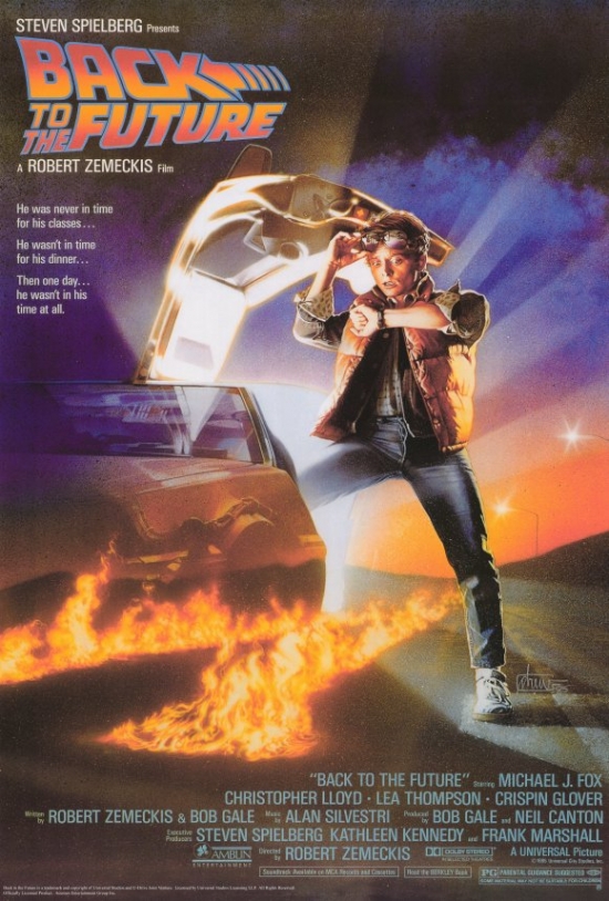 Back To The Future Movie Poster Print, 27 x 40
