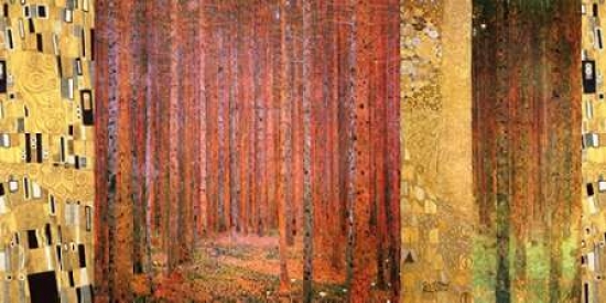 Forest II Poster Print by Gustav Klimt - 10 x 20 - Small