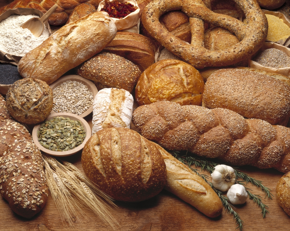 Picture of Design Pics DPI2343444 Food - Various Types of Breads & Some of Their Ingredients Poster Print, 17 x 13