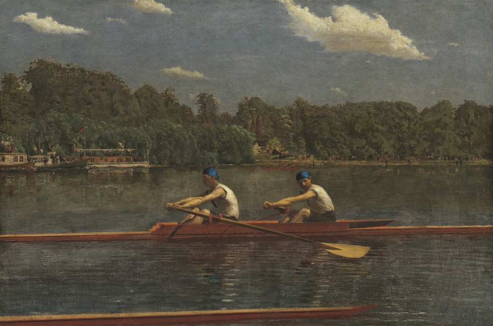 The Biglin Brothers Racing Poster Print - 24 x 18
