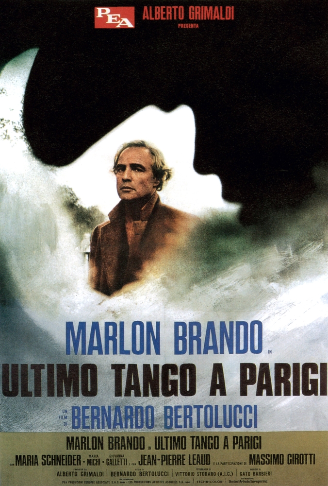 Everett Collection EVCM8DLATAEC006HLARGE Last Tango In Paris Aka Ultimo Tango A Parigi Marlon Brando 1972 Movie Poster Masterprint, 24 x 36 - Large