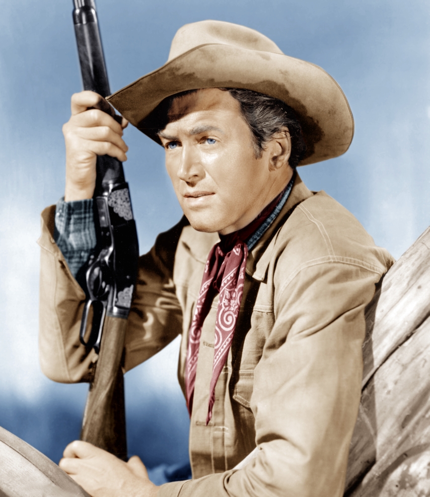 Everett Collection EVCM8DWISEEC002HLARGE Winchester 73 James Stewart 1950 Photo Print, 16 x 20 - Large