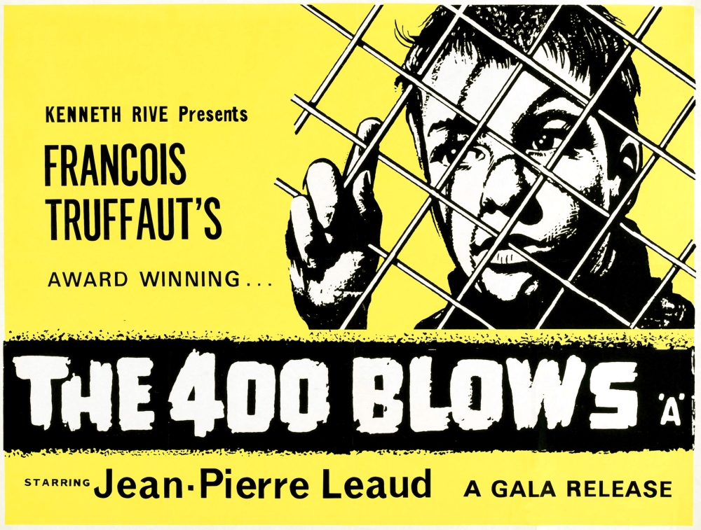 Everett Collection EVCMCDFOHUEC003H The 400 Blows Aka Les Quatre Cents Coups British Poster Jean-Pierre Leaud 1959 Movie Poster Masterprint, 14 x 11 -  Posterazzi