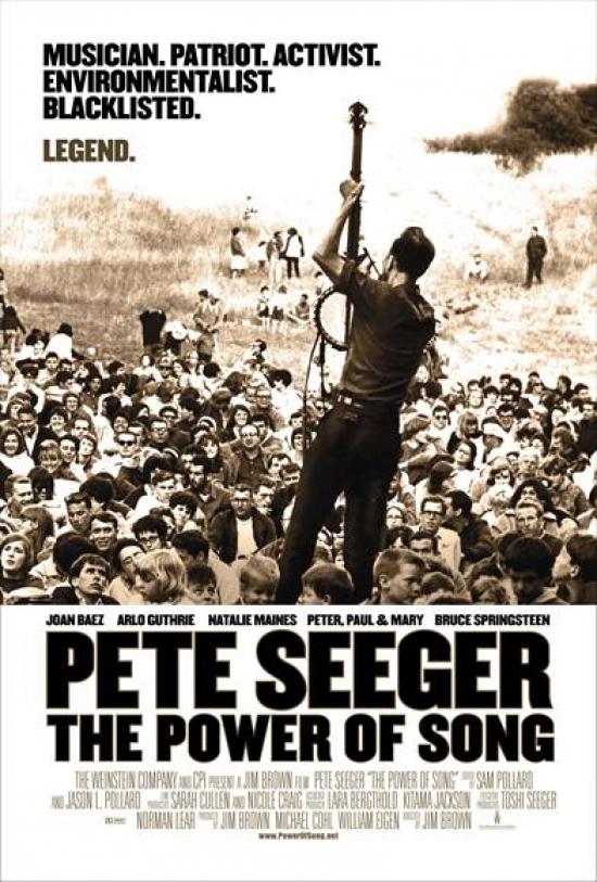 MOVII1929 Pete Seeger The Power of Song Movie Poster, 11 x 17